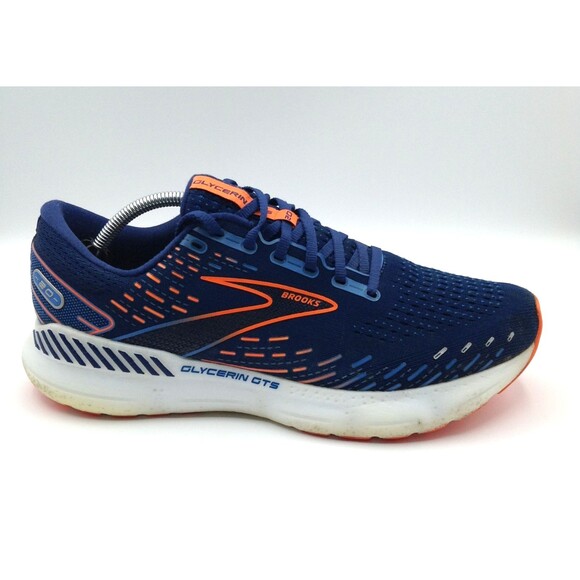 Brooks Glycerin GTS 20 Sneakers Men 12.5 D Blue Running Shoes Support Cushion main image 11